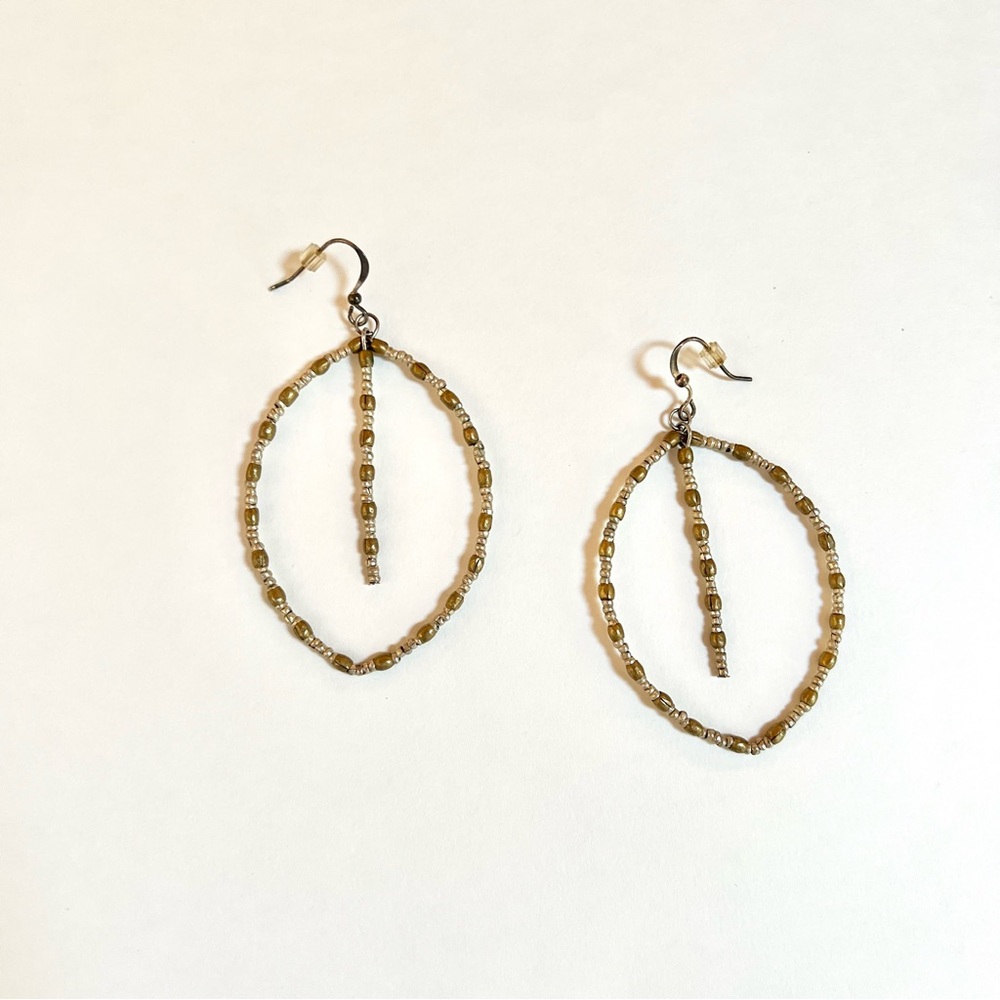 Mixed Metal Hoops